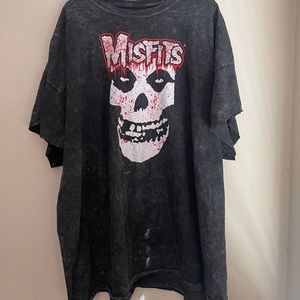 Plus size fashion nova misfits tee